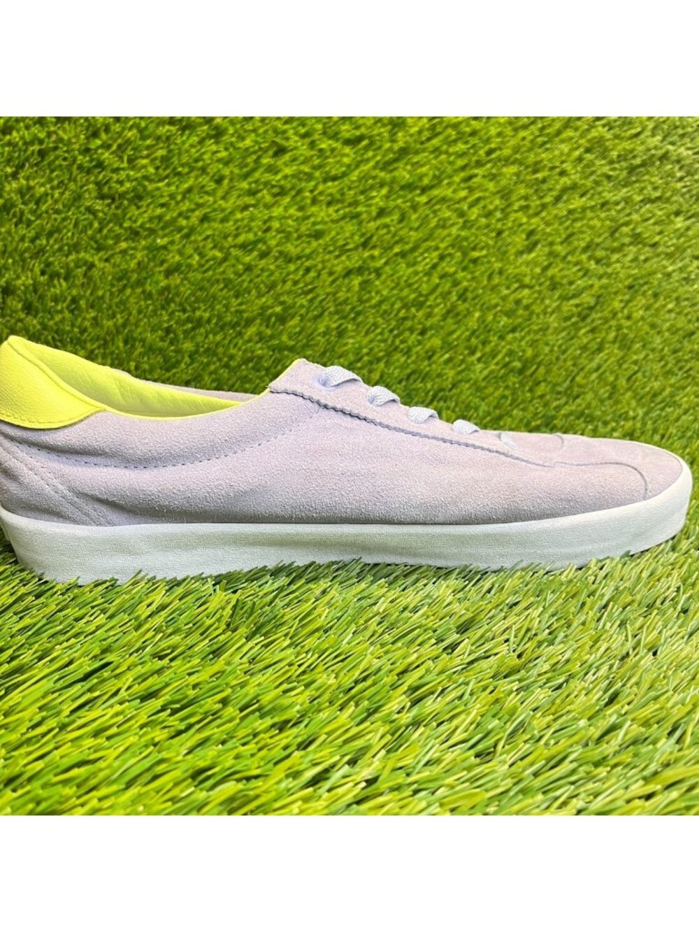 Vans Sport Low Mens Size 9 Womens 10.5 Purple Yellow Athletic Shoes Sneakers - Picture 5 of 12